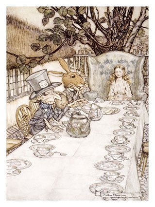 Take some more tea the March Hare said to Alice very earnestly